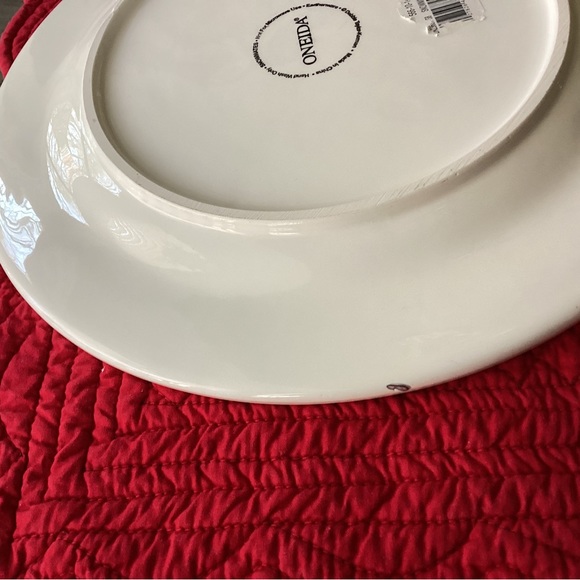 Oneida “Cookies for Santa 🎅 ”Snowman ⛄️ Plate - Picture 5 of 5